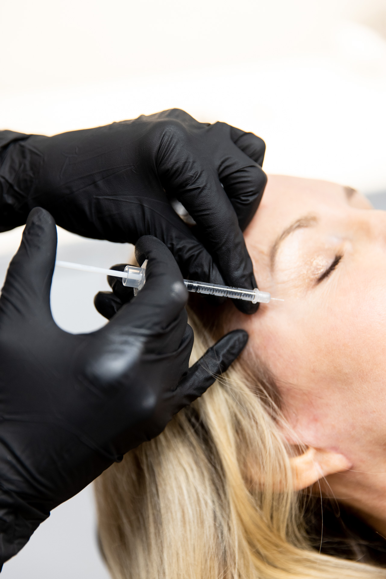process photo of cosmetic injectables in Menlo Park