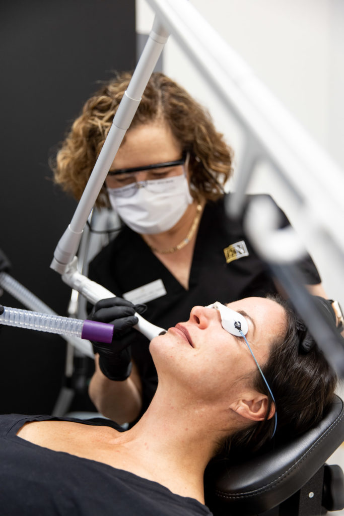 treatment process of fractional co2 laser in Menlo Park