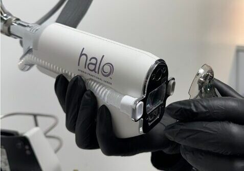 Holding halo laser and attatchment