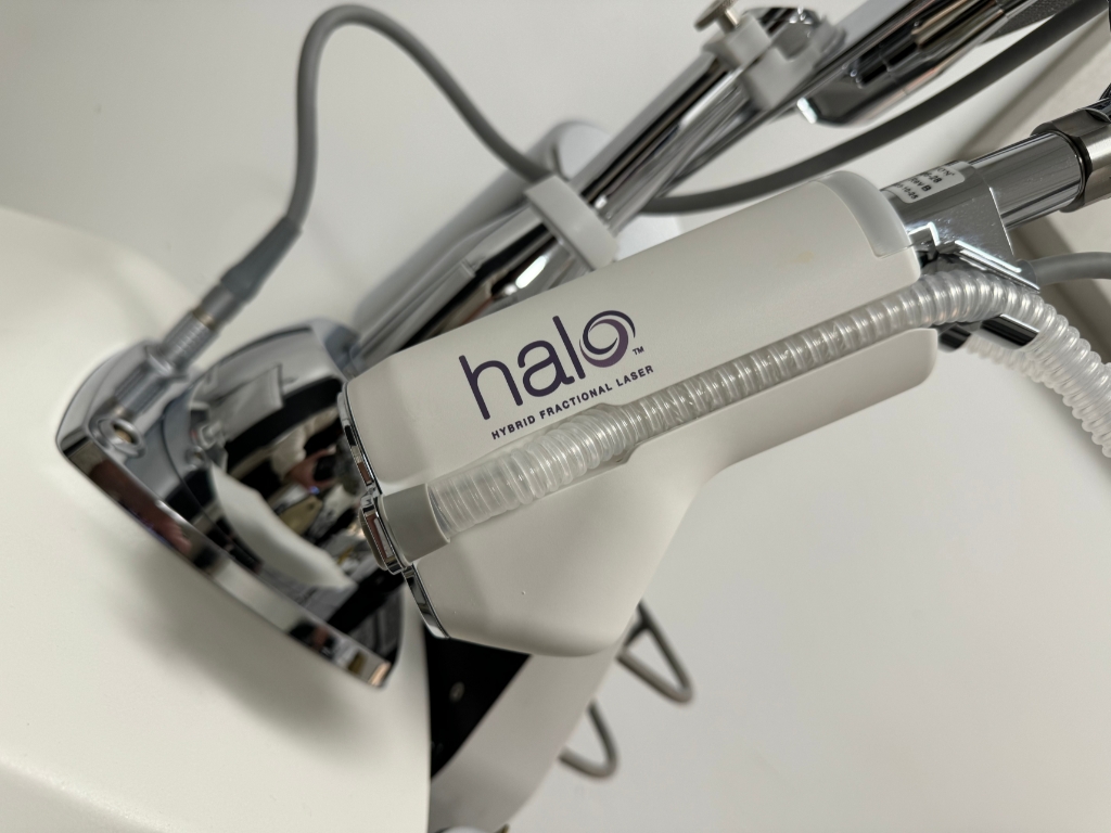 HALO laser device